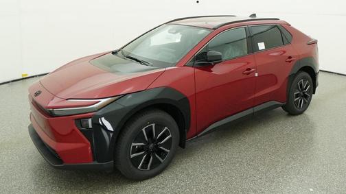 Supersonic Red 2026 Toyota bZ XLE Plus
