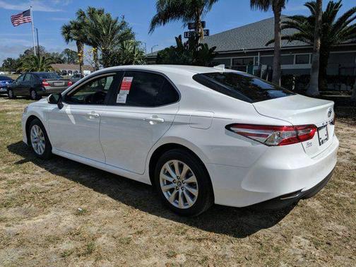 Super White 2020 Toyota Camry LE
