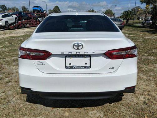 Super White 2020 Toyota Camry LE