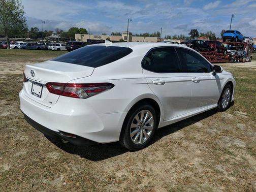 Super White 2020 Toyota Camry LE