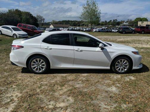 Super White 2020 Toyota Camry LE