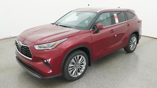 Ruby Flare Pearl 2026 Toyota Highlander Platinum