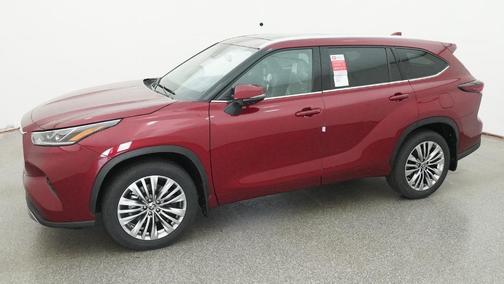 Ruby Flare Pearl 2026 Toyota Highlander Platinum