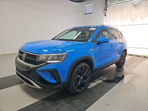 Blue 2023 Volkswagen Taos 1.5T SE