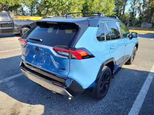 Midnight Black Metallic 2025 Toyota RAV4 Hybrid SE