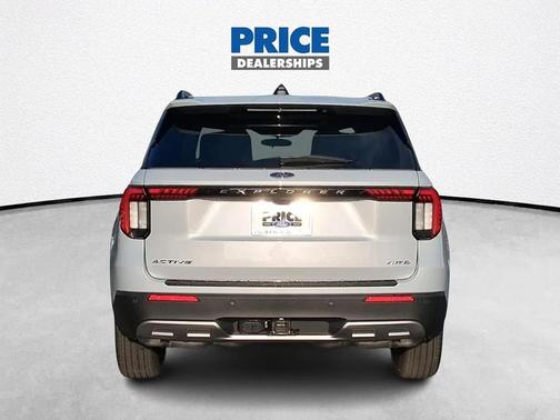 Space White Metallic 2026 Ford Explorer Active