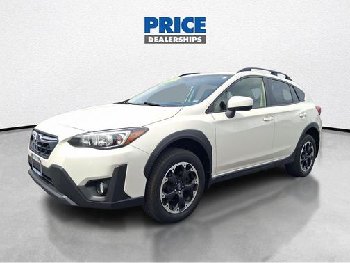 Crystal White Pearl 2023 Subaru Crosstrek Premium