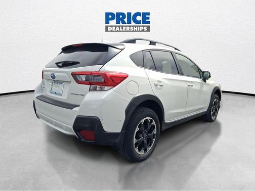 Crystal White Pearl 2023 Subaru Crosstrek Premium