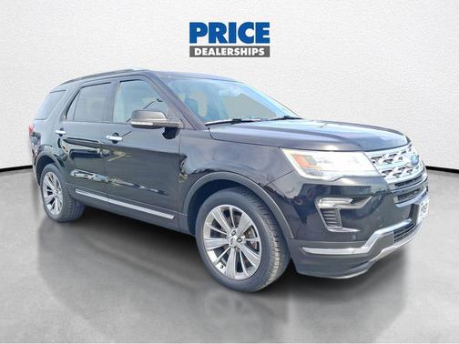 Shadow Black 2018 Ford Explorer Limited