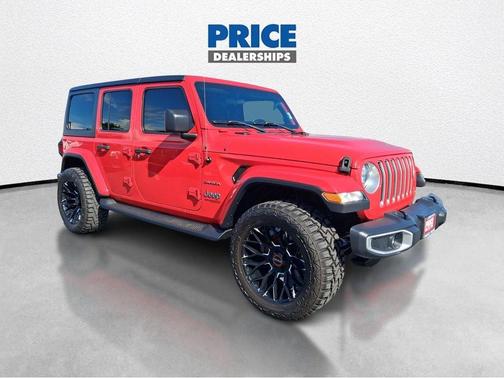 Firecracker Red Clearcoat 2021 Jeep Wrangler Unlimited Sahara