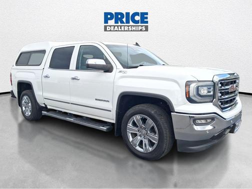 Summit White 2018 GMC Sierra 1500 SLT