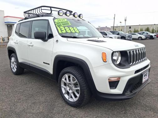 Alpine White Clearcoat 2020 Jeep Renegade Sport