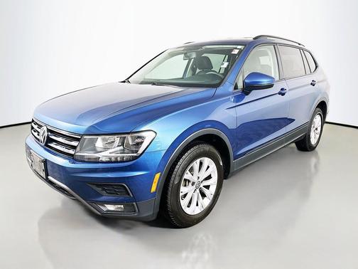 Blue Metallic 2018 Volkswagen Tiguan 2.0T S 4MOTION