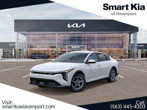 Snow White Pearl 2025 Kia K4 LXS