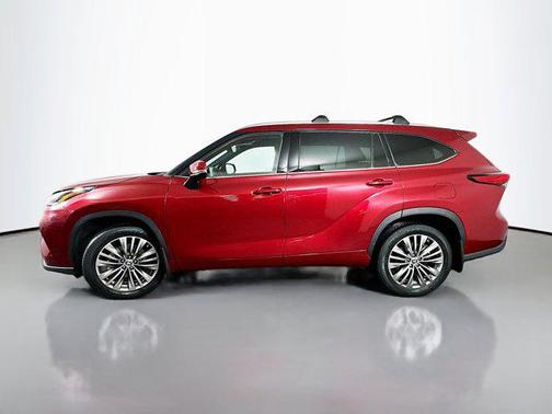 Ruby Red 2020 Toyota Highlander Platinum