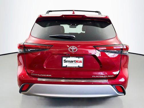 Ruby Red 2020 Toyota Highlander Platinum