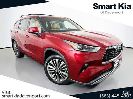 Ruby Red 2020 Toyota Highlander Platinum