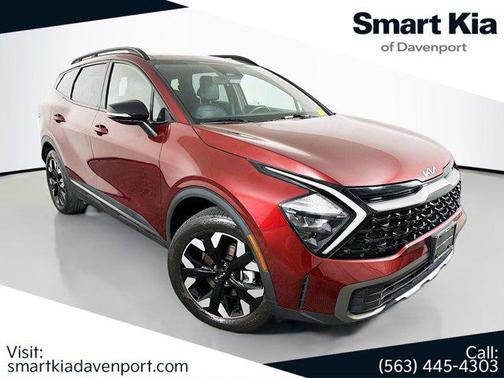 Dawning Red 2023 Kia Sportage X-Line
