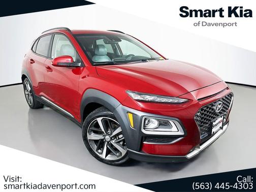 Pulse Red 2021 Hyundai KONA Limited