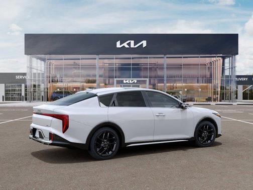 Snow White Pearl 2026 Kia K4 GT-Line Turbo