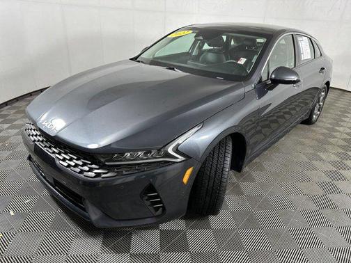 Gravity Gray 2022 Kia K5 EX