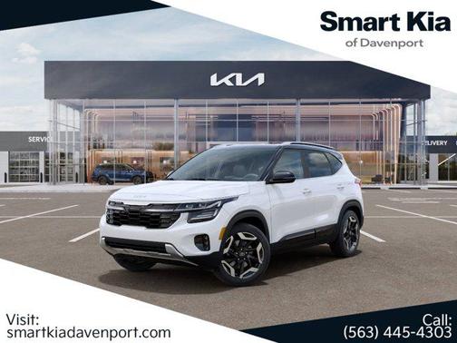 Clear White/Black Roof 2026 Kia Seltos SX