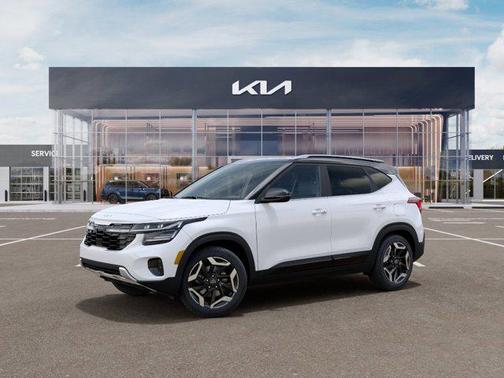 Clear White/Black Roof 2026 Kia Seltos SX
