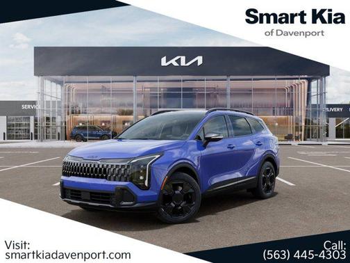 Nebular Blue 2026 Kia Sportage X-Line