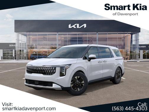 Snow White Pearl 2026 Kia Carnival Hybrid LXS