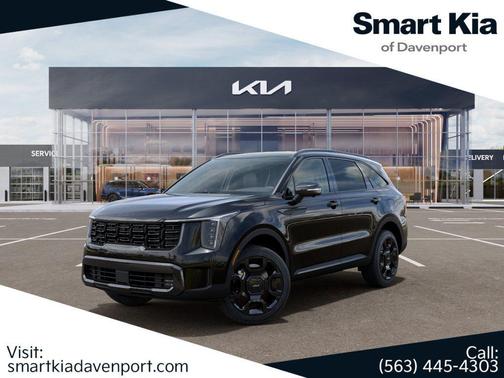 Aurora Black Pearl 2026 Kia Sorento Hybrid SX Prestige