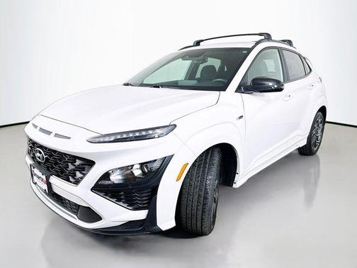 Lunar White 2023 Hyundai KONA N Line