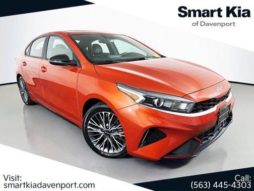 Fire Orange 2023 Kia Forte GT-Line