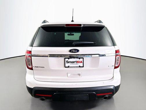 White Platinum Clearcoat Metallic 2015 Ford Explorer Limited