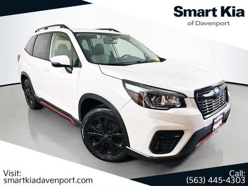 Crystal White Pearl 2020 Subaru Forester Sport