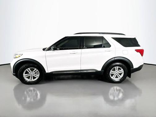 White Metallic 2023 Ford Explorer XLT