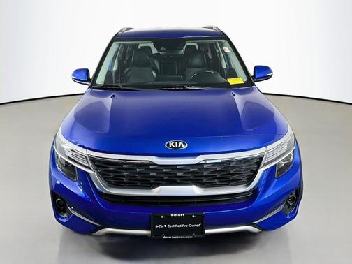 Neptune Blue 2021 Kia Seltos S