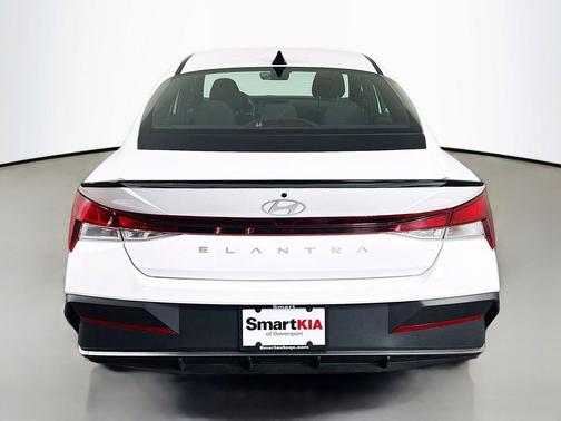 Serenity White 2025 Hyundai ELANTRA Sport