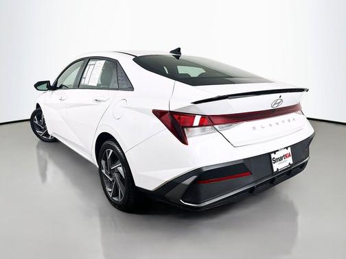 Serenity White 2025 Hyundai ELANTRA Sport