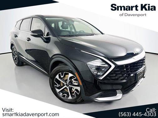 Ebony Black 2025 Kia Sportage EX