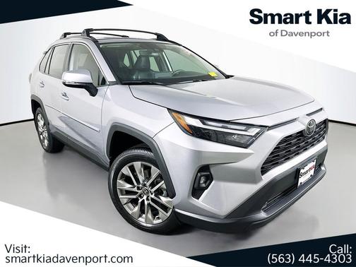 Silver Sky Metallic 2024 Toyota RAV4 XLE Premium