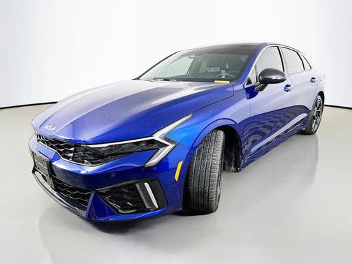 Yacht Blue 2025 Kia K5 GT-Line