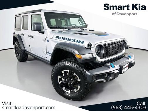 Silver Zynith Clearcoat 2024 Jeep Wrangler 4xe Rubicon