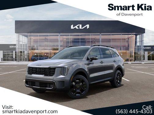 Steel Gray 2026 Kia Sorento Hybrid SX Prestige