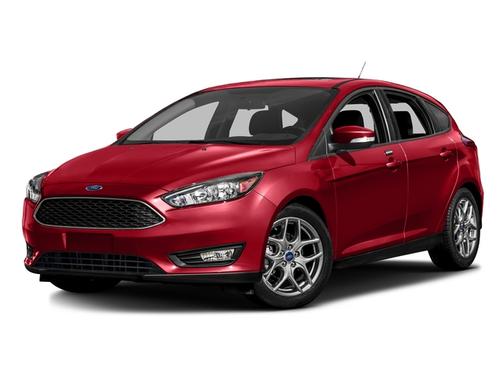 Red 2016 Ford Focus SE