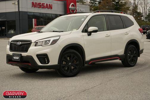 Crystal White Pearl 2019 Subaru Forester Sport