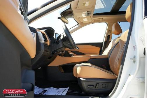 White 2022 Nissan Rogue Platinum