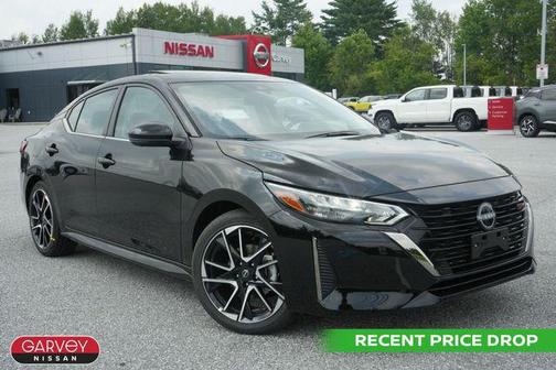 Super Black 2025 Nissan Sentra SR