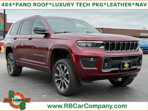 Red 2021 Jeep Grand Cherokee L Overland