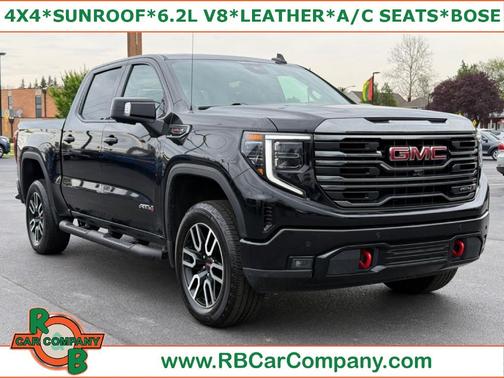 Black 2022 GMC Sierra 1500 AT4