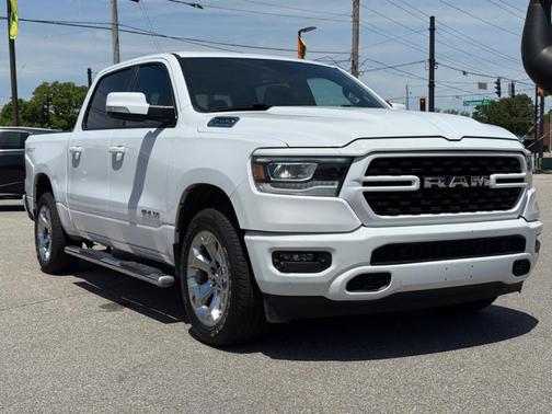 White 2022 RAM 1500 Big Horn